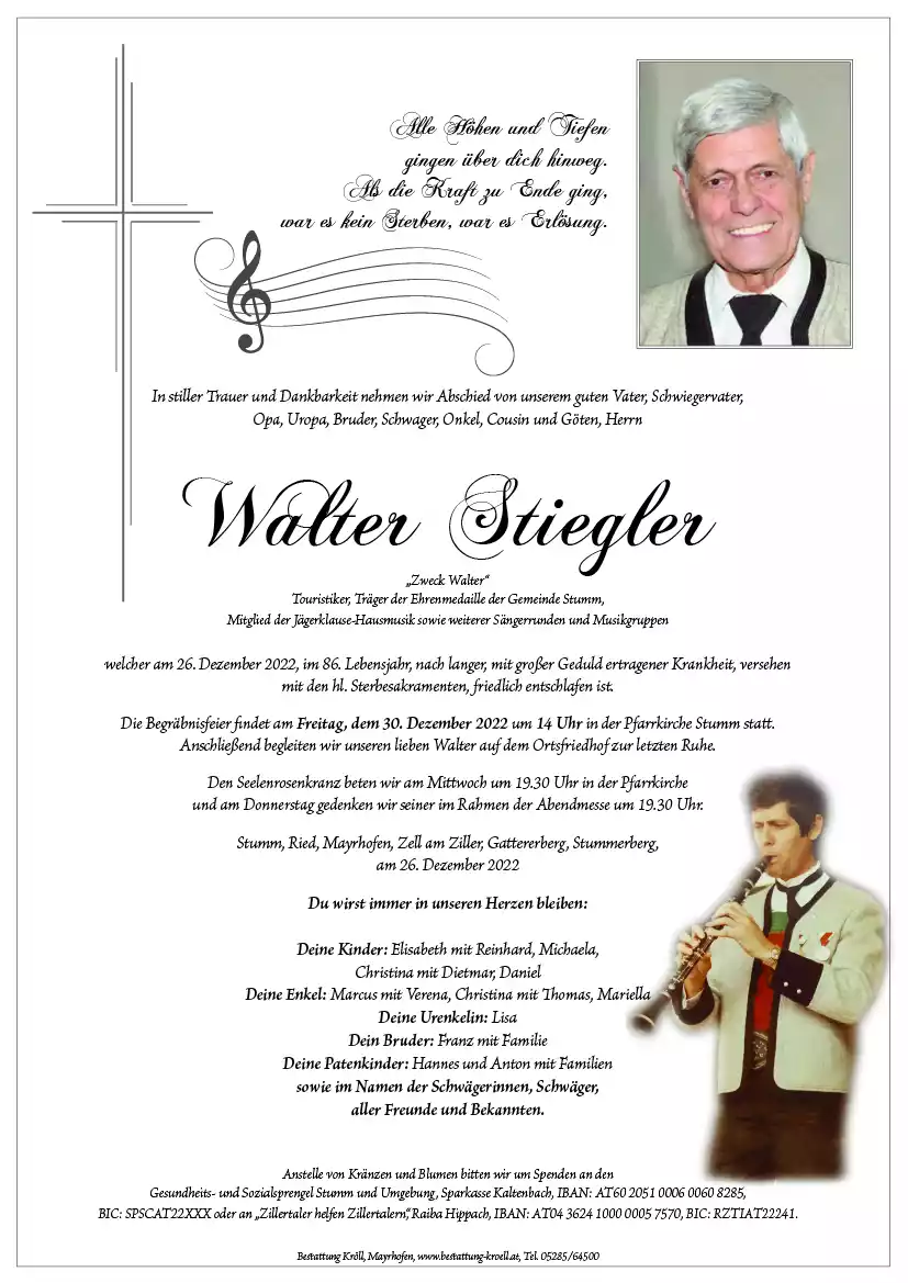 Parte von Walter Stiegler